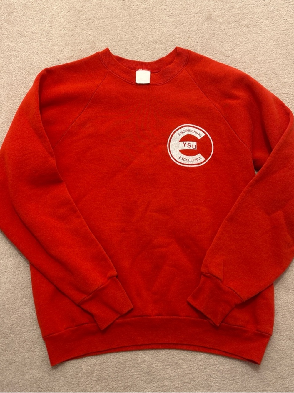 vintage ysu engineering crewneck
